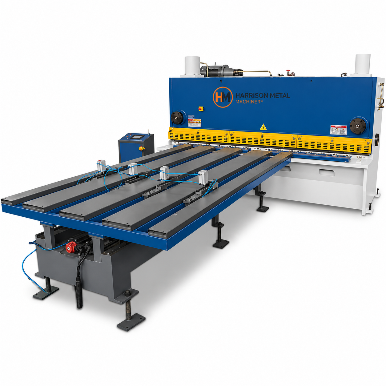 Guillotine Shearing Machine with Semi-Automatic Feeding System