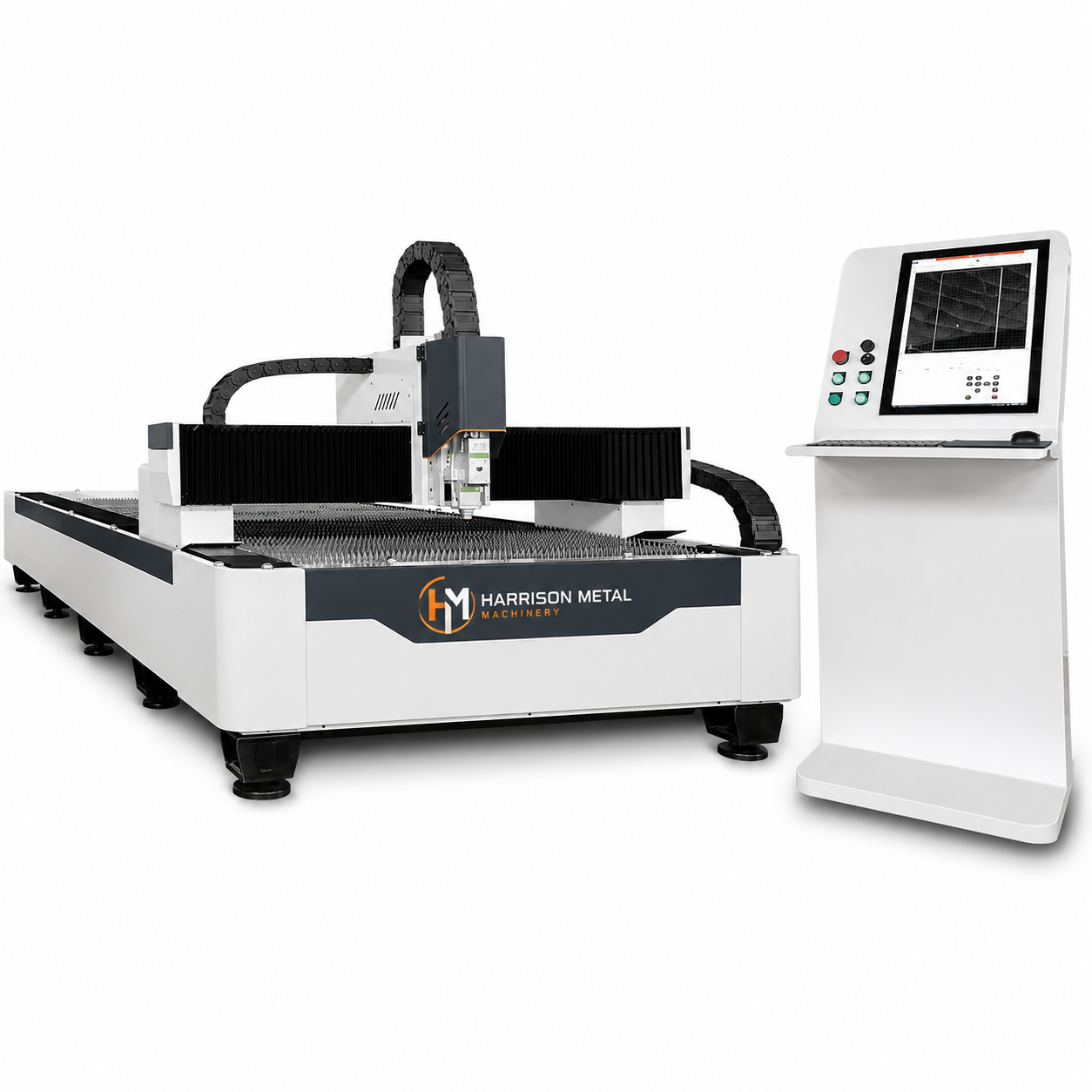 Open Type Fiber Laser Cutter for Plate